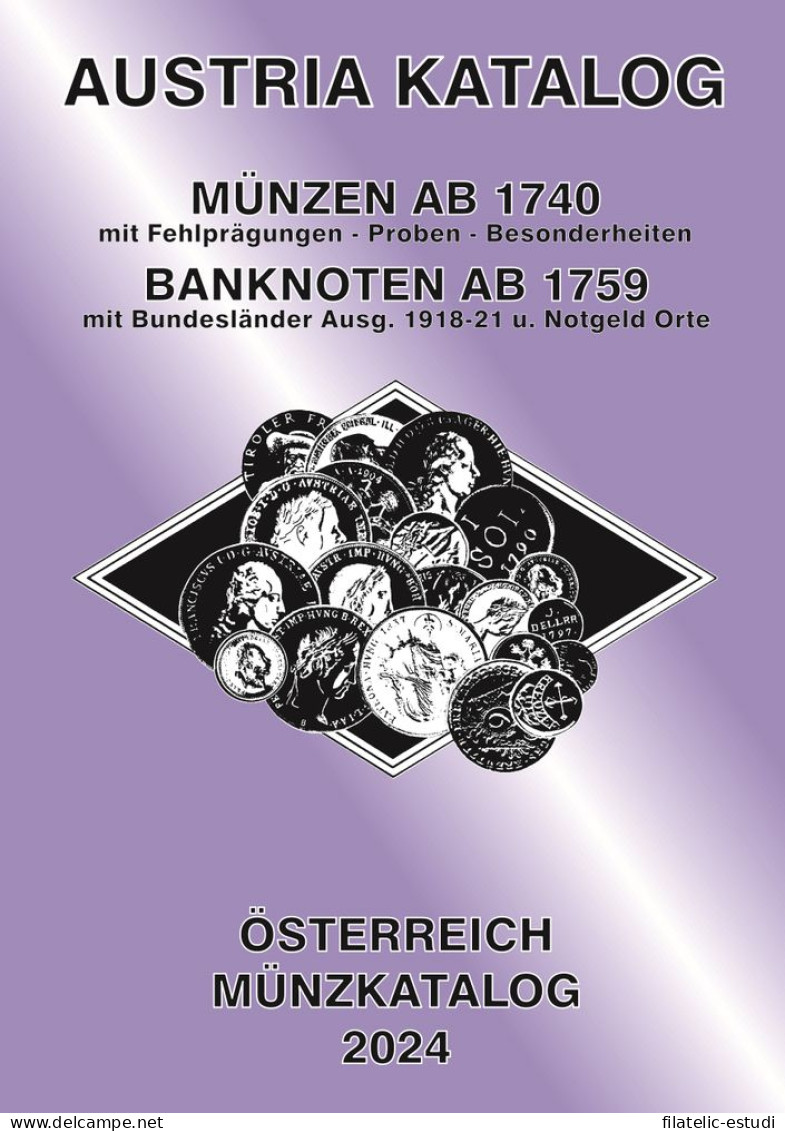 Catálogo Austria (ANK) Monedas Austria 2024 - Libri & Software