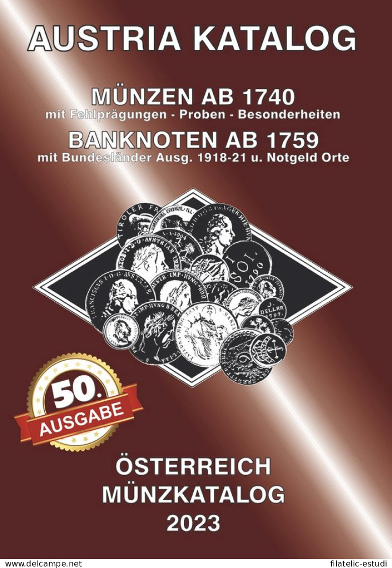 Austria Katalog (ANK) Münzen Österreich 2023 - Libri & Software