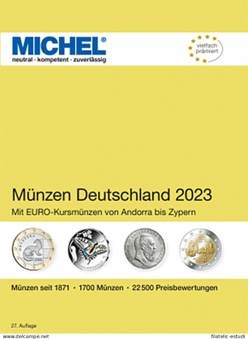 MICHEL Münzen Deutschland 2023 - Libri & Software