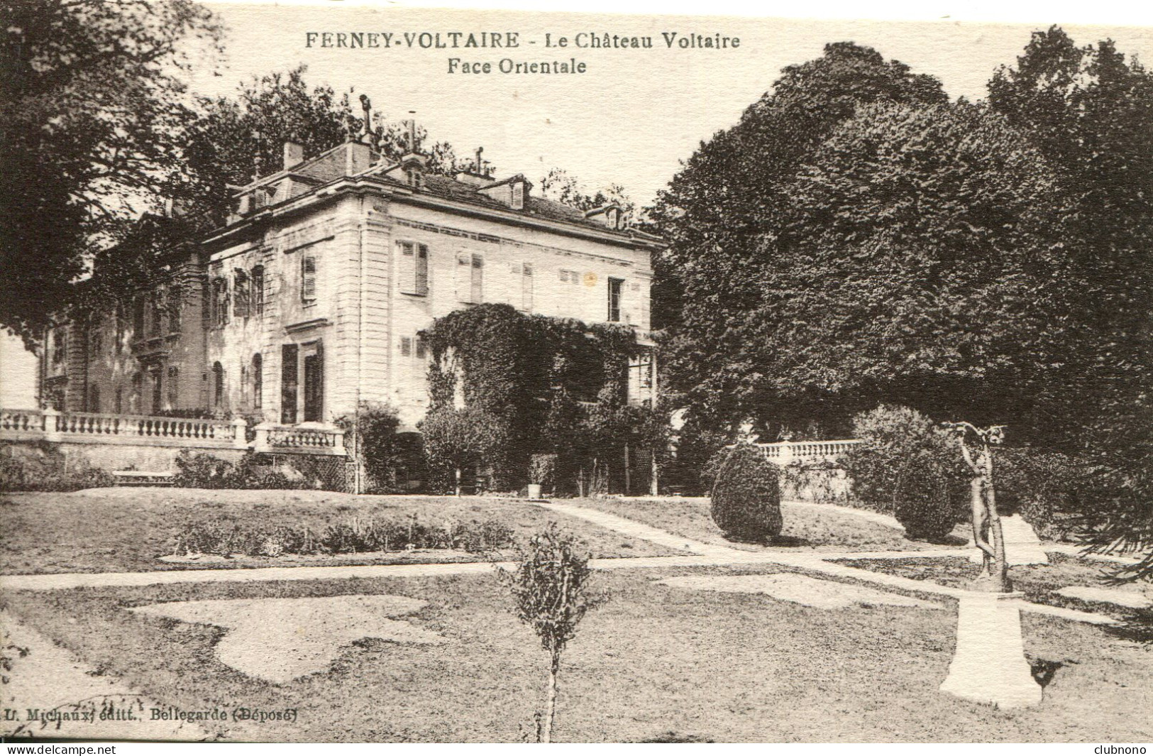 CPA - FERNEY-VOLTAIRE - CHATEAU VOLTAIRE - FACADE ORIENTALE - Ferney-Voltaire