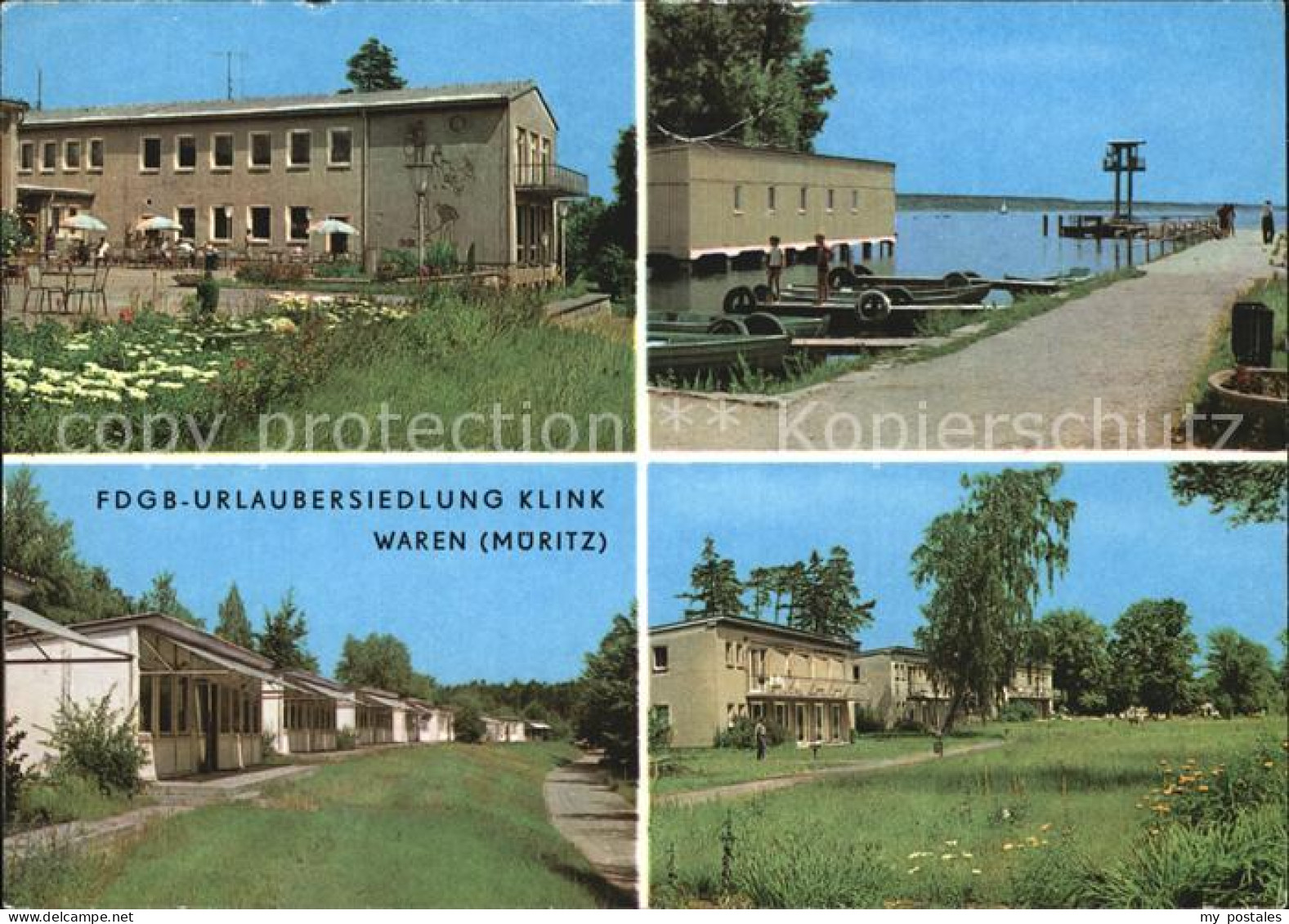 72455977 Waren Mueritz FDGB-Urlaubersiedlung Klink Waren - Waren (Müritz)