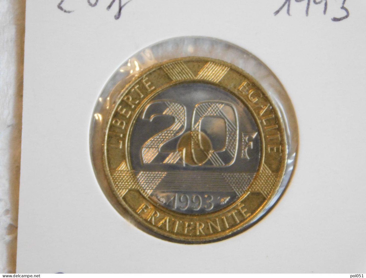 France 20 Francs 1993 MONT SAINT-MICHEL (1049) - 20 Francs