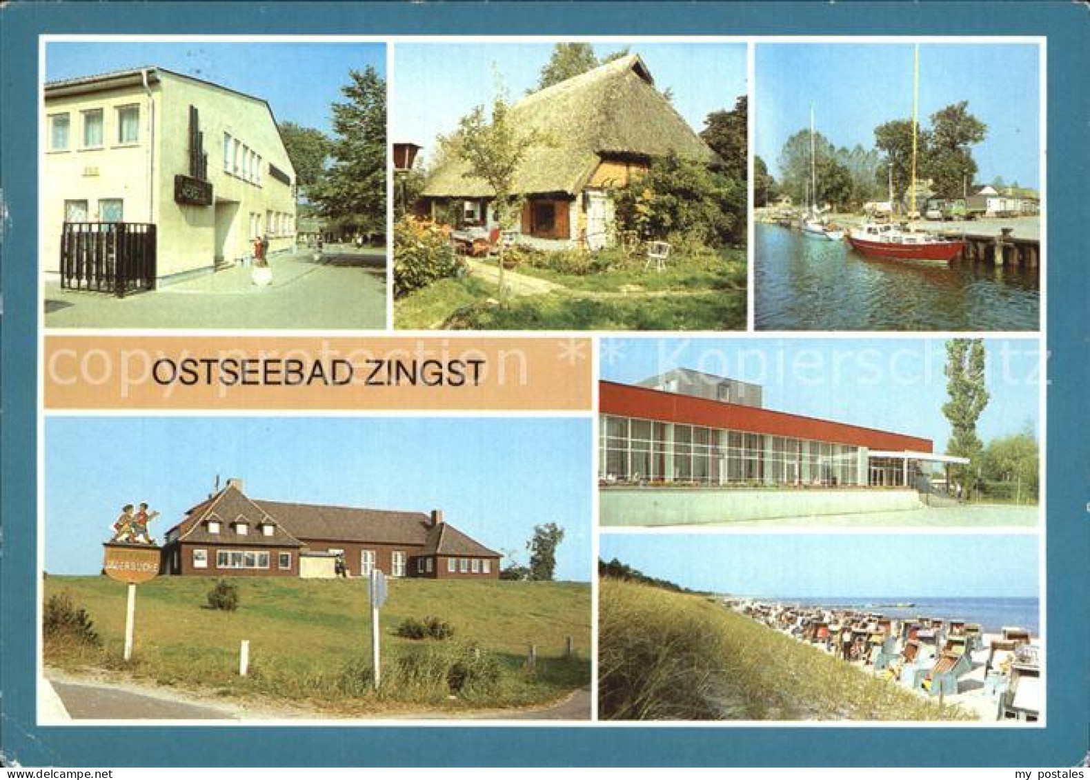 72455903 Zingst Ostseebad Urlauberrestaurant Nordlicht Kate StrandCafe Hafen Kur - Zingst