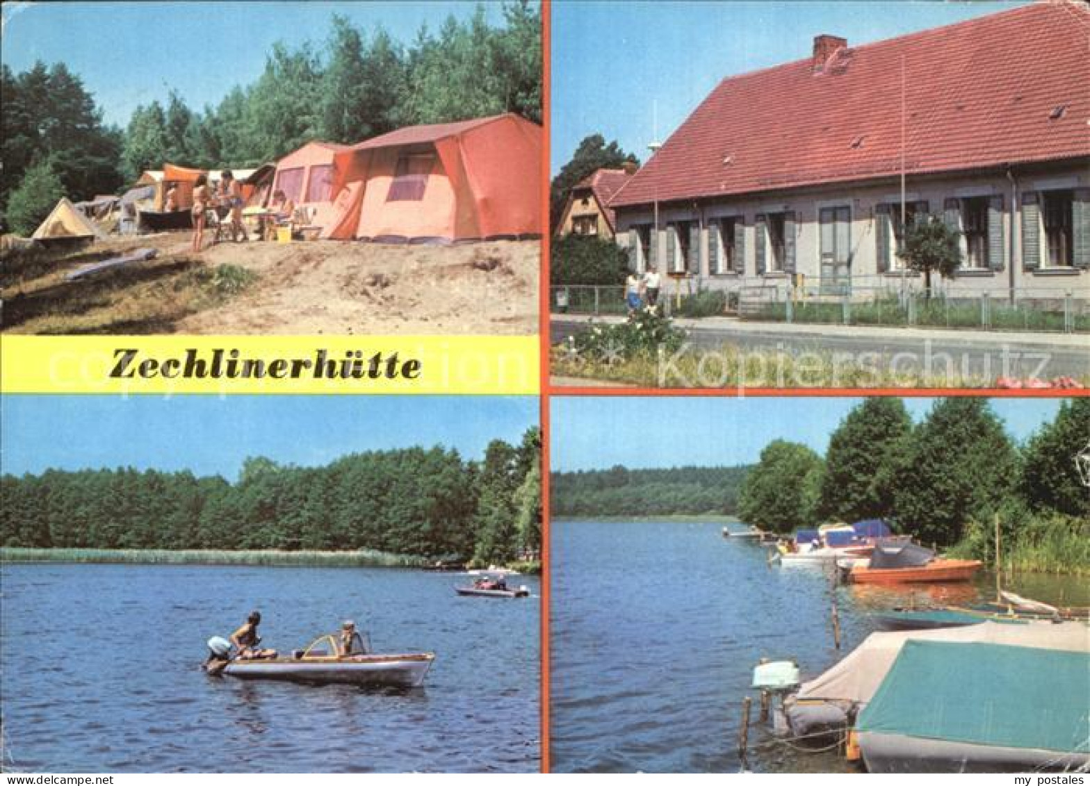 72455821 Zechlinerhuette Zeltplatz Wegener Gedenkstaette Am Tietzowsee Am Schlab - Zechlinerhütte