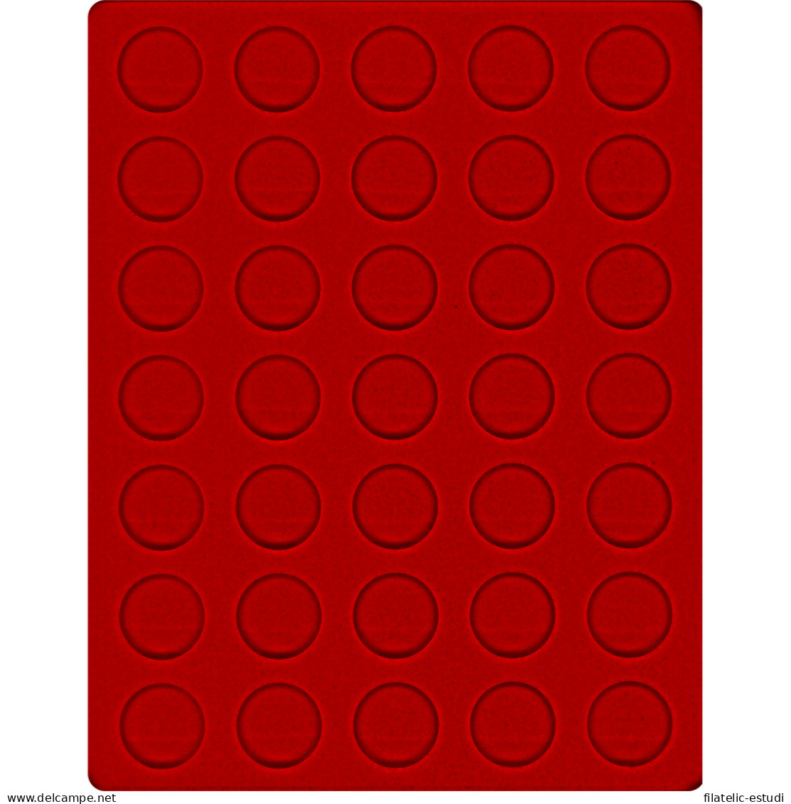 Lindner 2104E Bandeja 31 Mm Para Monedas Con 35 Hoyos Redondos - Materiale
