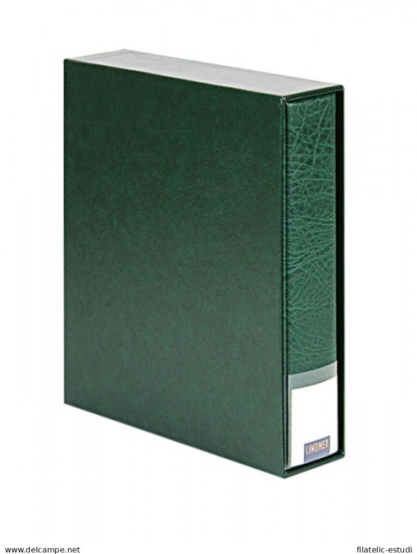 Lindner 3532-G Carpeta De Anillas 3530 + Funda 3531, Verde - Zubehör