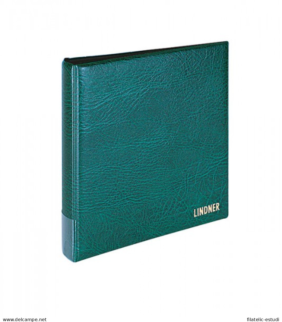 Lindner 1400-G Carpeta De Anillas RONDO REGULAR, Verde - Zubehör