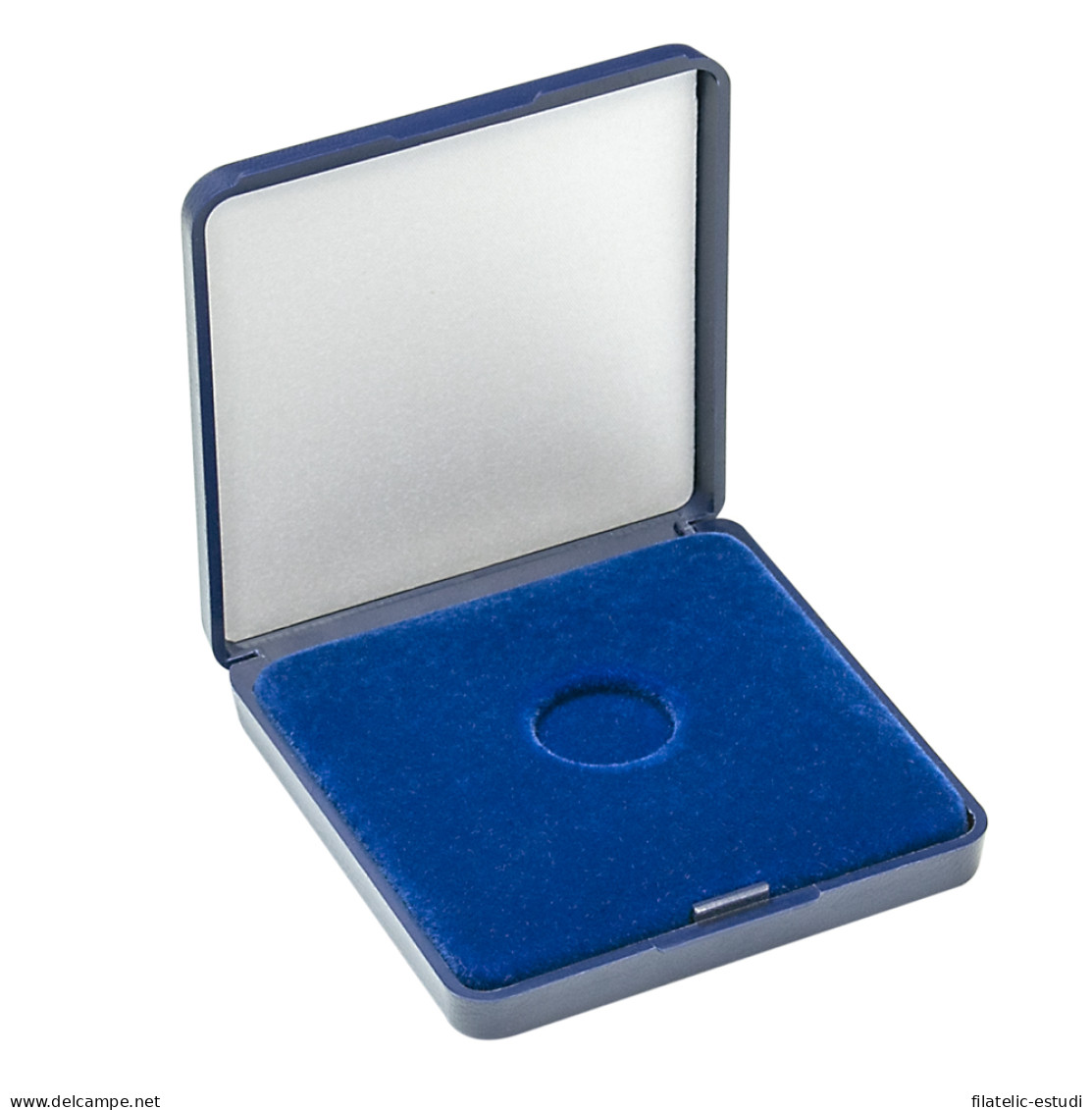 Lindner 2029-018 Monedero 18 Mm Con Inserto De Terciopelo Azul. - Zubehör