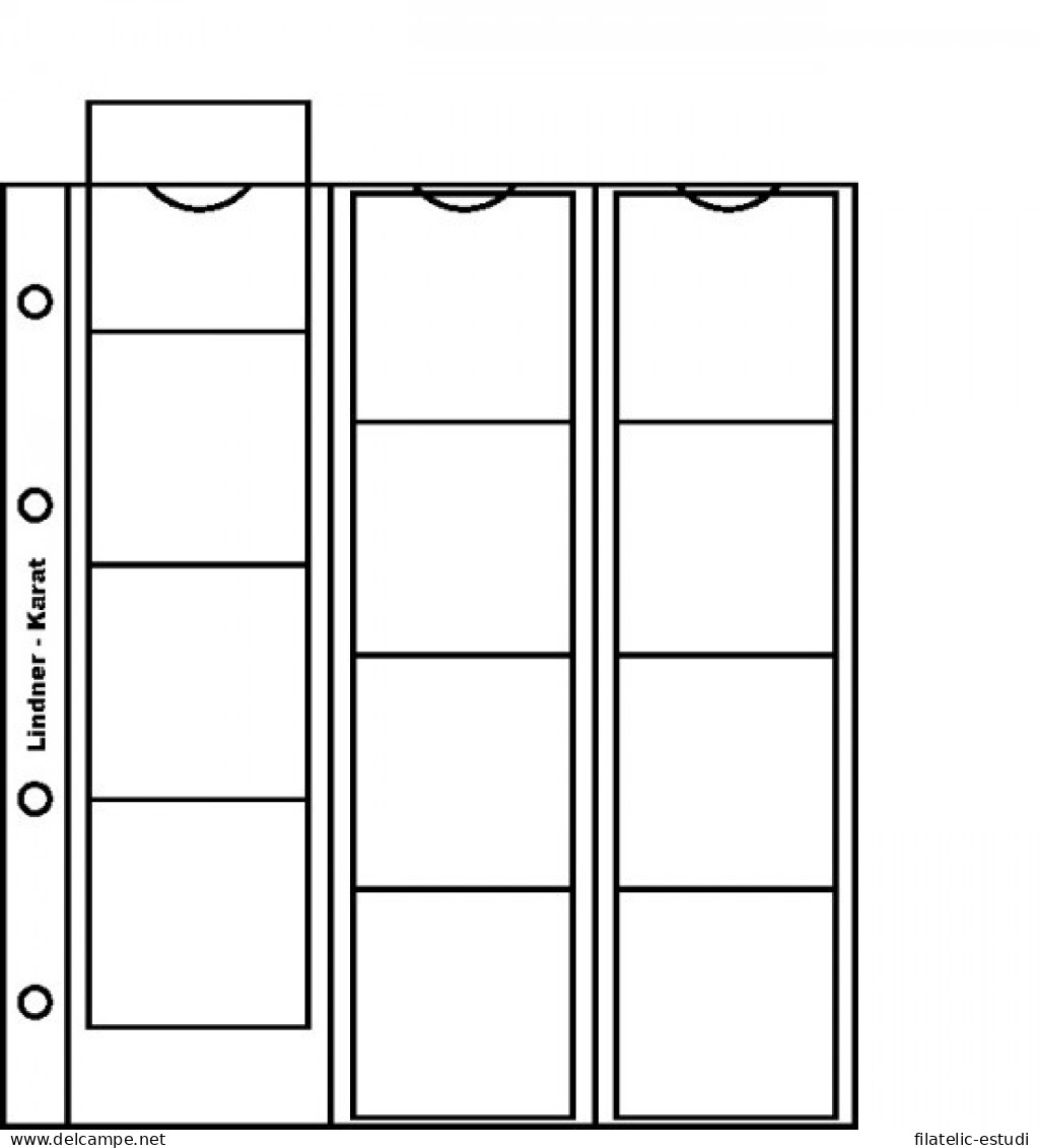 Lindner K2R Páginas Para El álbum De Monedas Karat - Zubehör