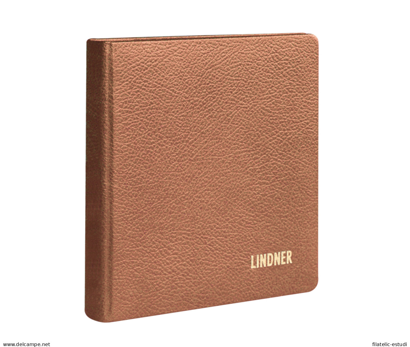 Lindner 1106L-H Tapa De Anillas DE CUERO Karat Para Monedas, Vacio - En Color  - Zubehör