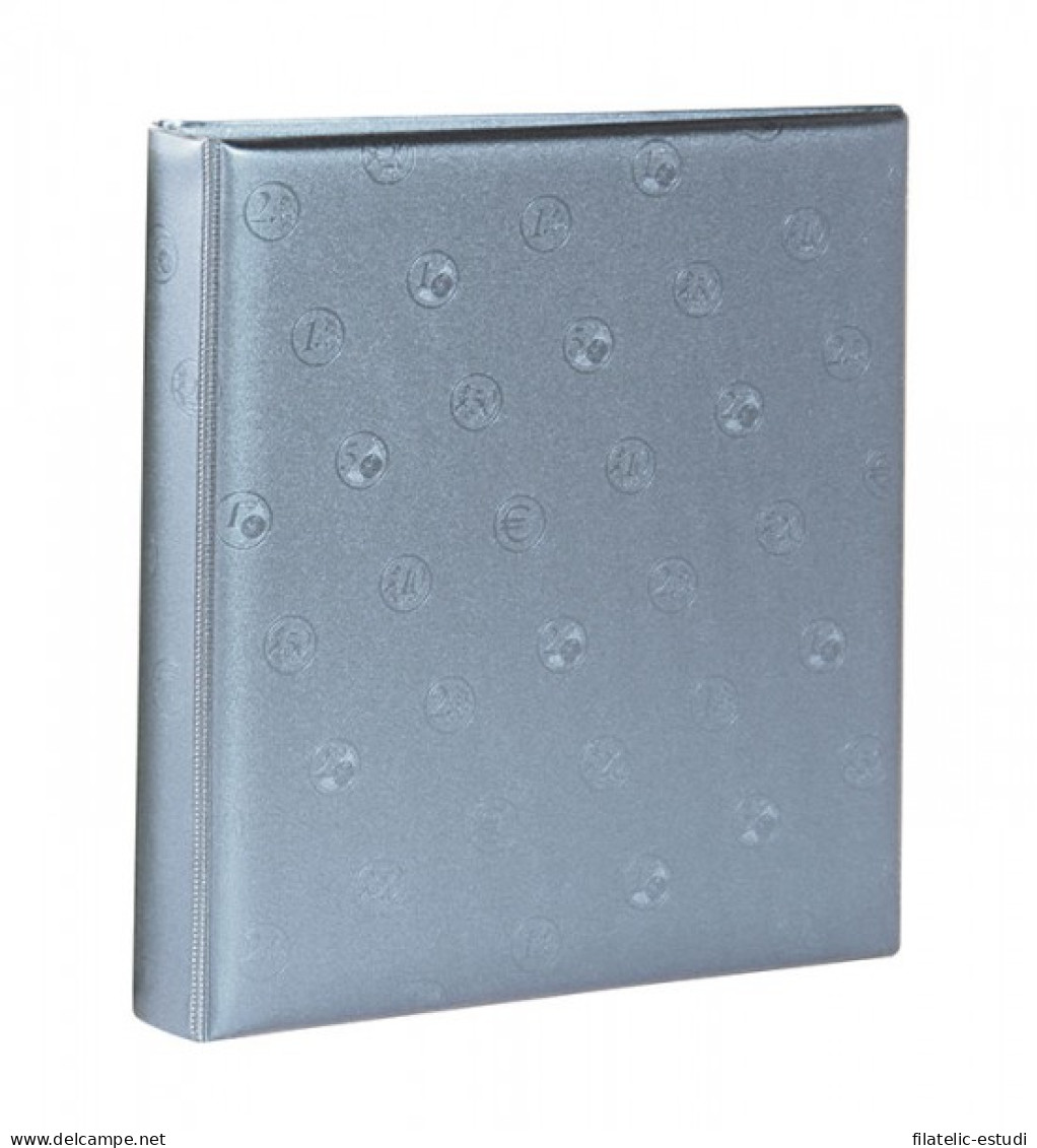 Lindner 1105O-GR Karat EURO Carpeta De Anillas Gris - Materiale