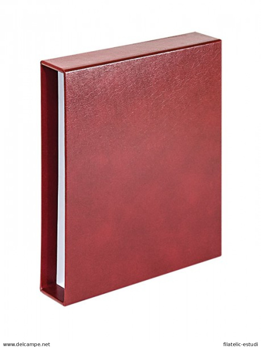 Lindner 810D-W Estuche Rojo Vino (para Ringbinder Karat) - Materiale