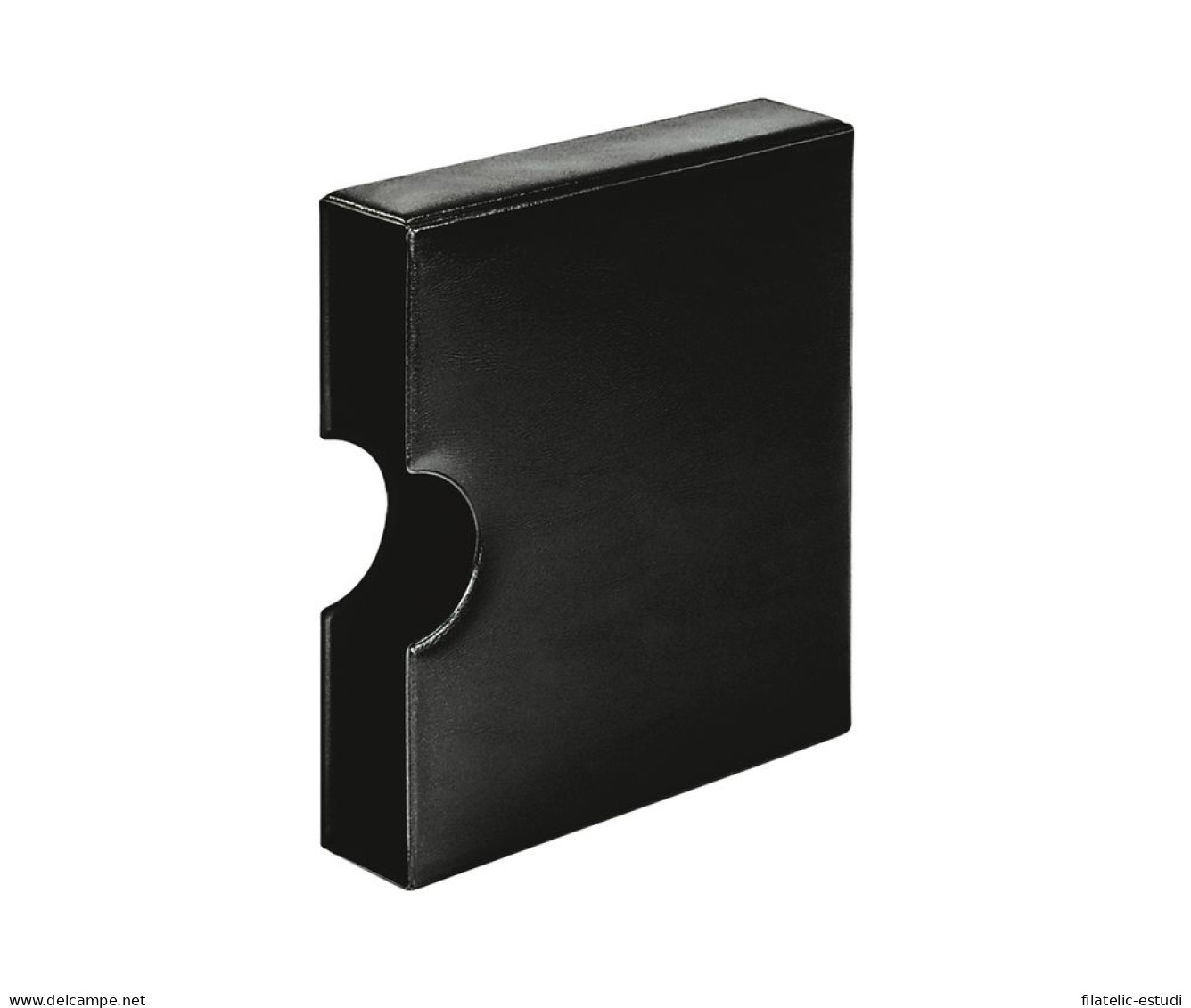 Lindner 810K-S Estuche Con Recortes, Negro (para Quilates Ringbinder) - Materiale