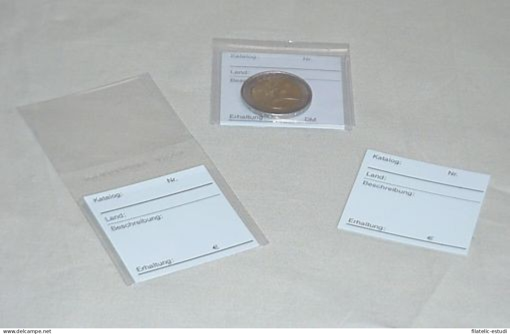 Lindner K-FT2-G Bolsillos Dobles Para Monedas KOBRA. 1000 Piezas - Materiale