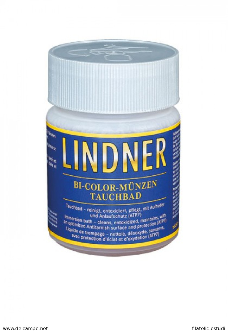 Lindner 8097 Dip De Limpieza Para Monedas Bimetálicas, 250 Ml - Materiale