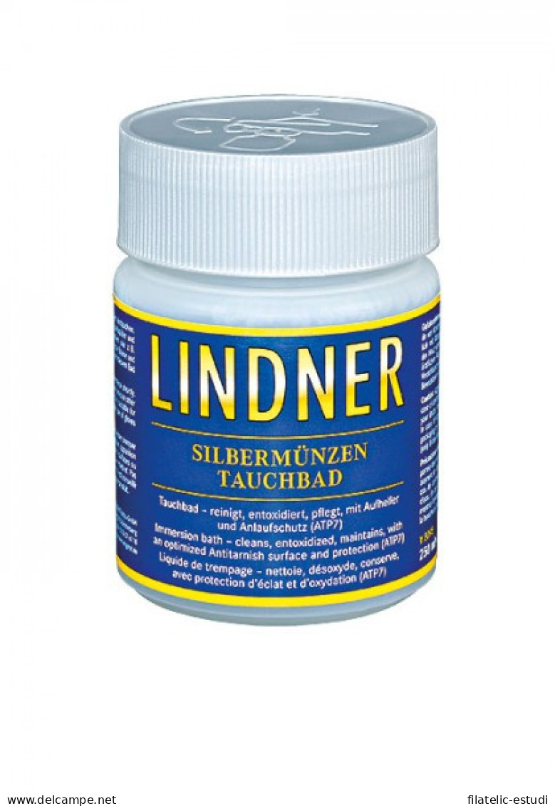 Lindner 8095 Dip De Limpieza Para Monedas De Plata, 250 Ml - Materiale