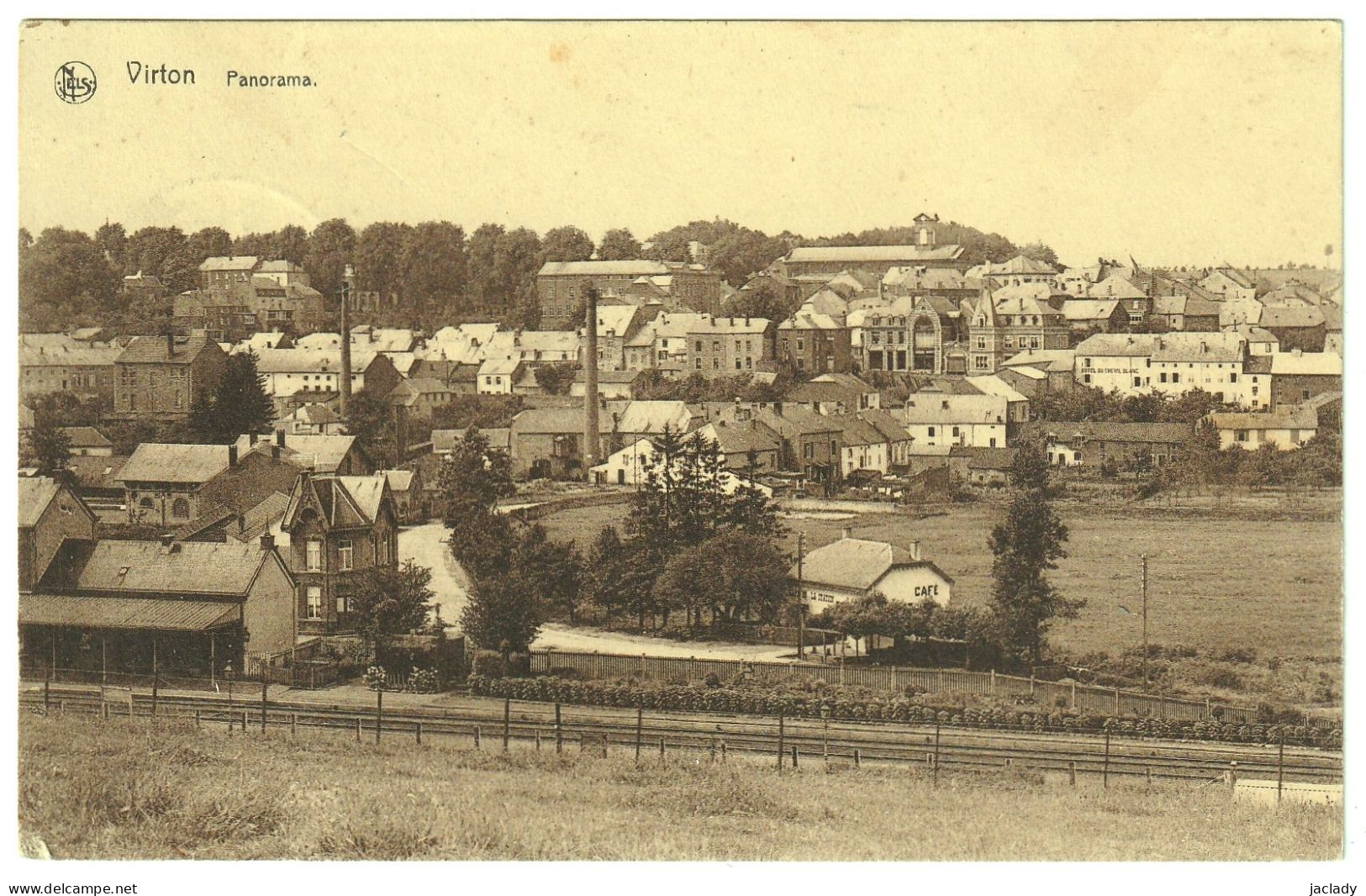 Virton -- Panorama.   (2 Scans) - Virton