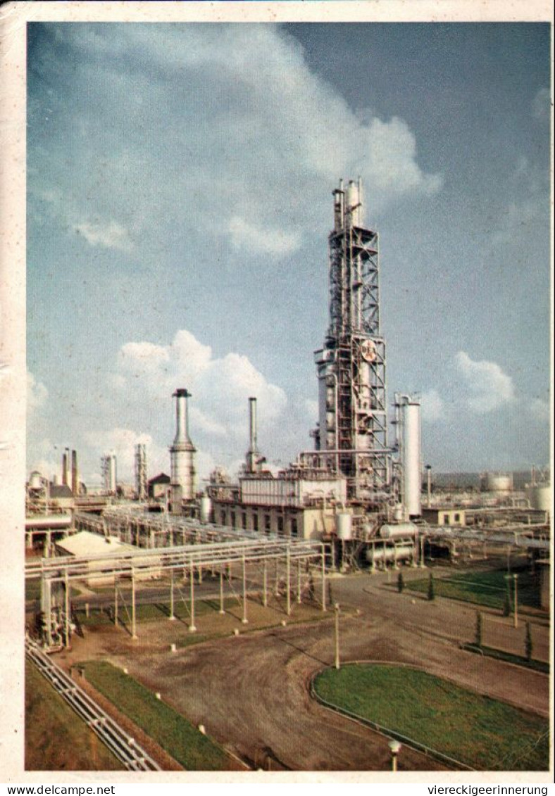 ! Ansichtskarte Heide, DEA Ölraffinerie, Oil Refinery - Heide