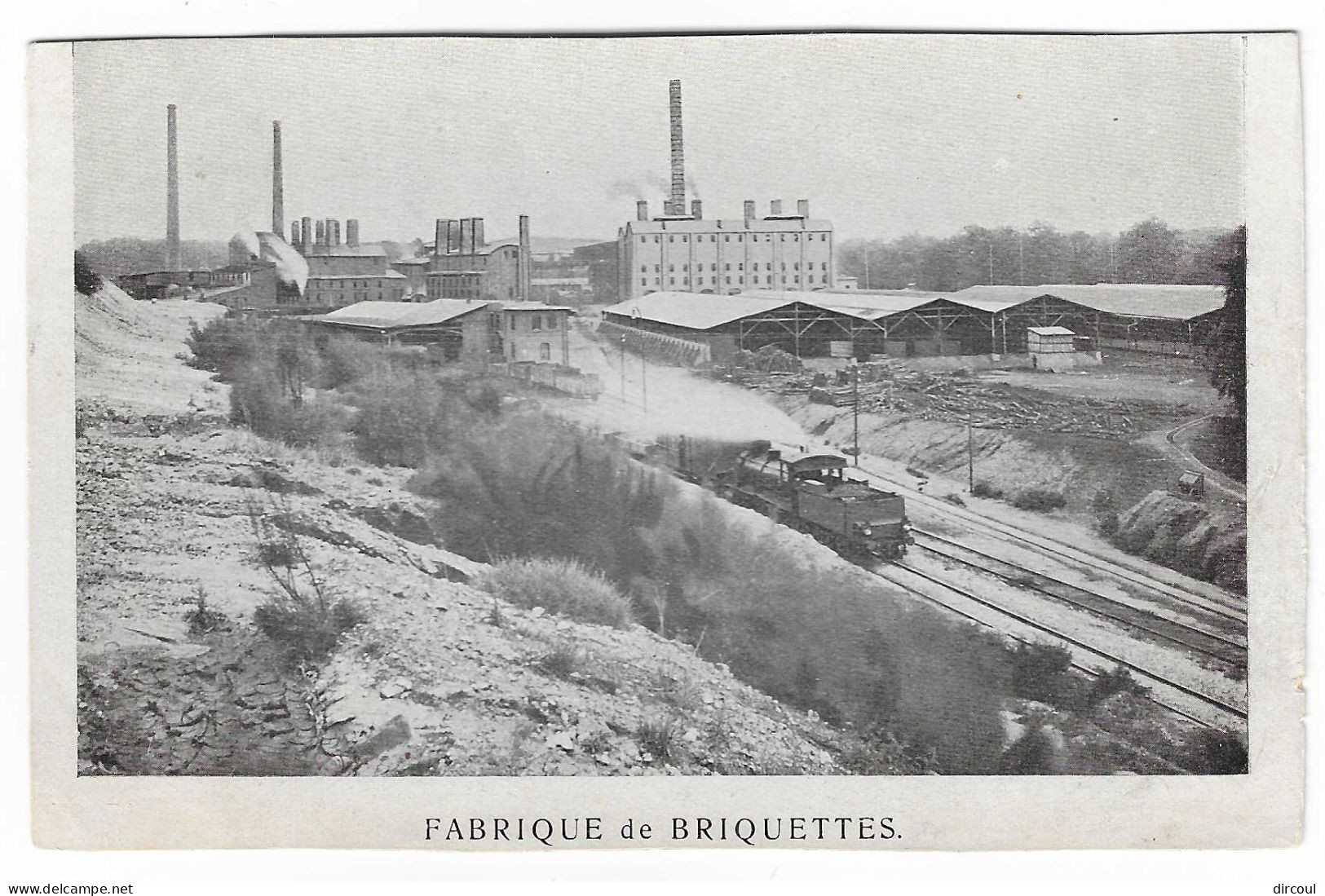 56075   Fleron  Werister  Charbonnage     Fabrique  De  Briquettes - Fléron