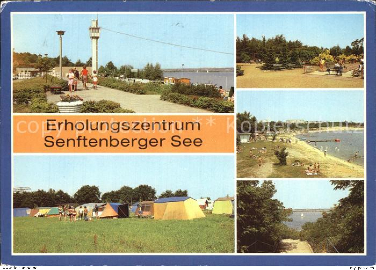 72455352 Senftenberg Niederlausitz Erholungszentrum Campingplatz Strandpromenade - Brieske