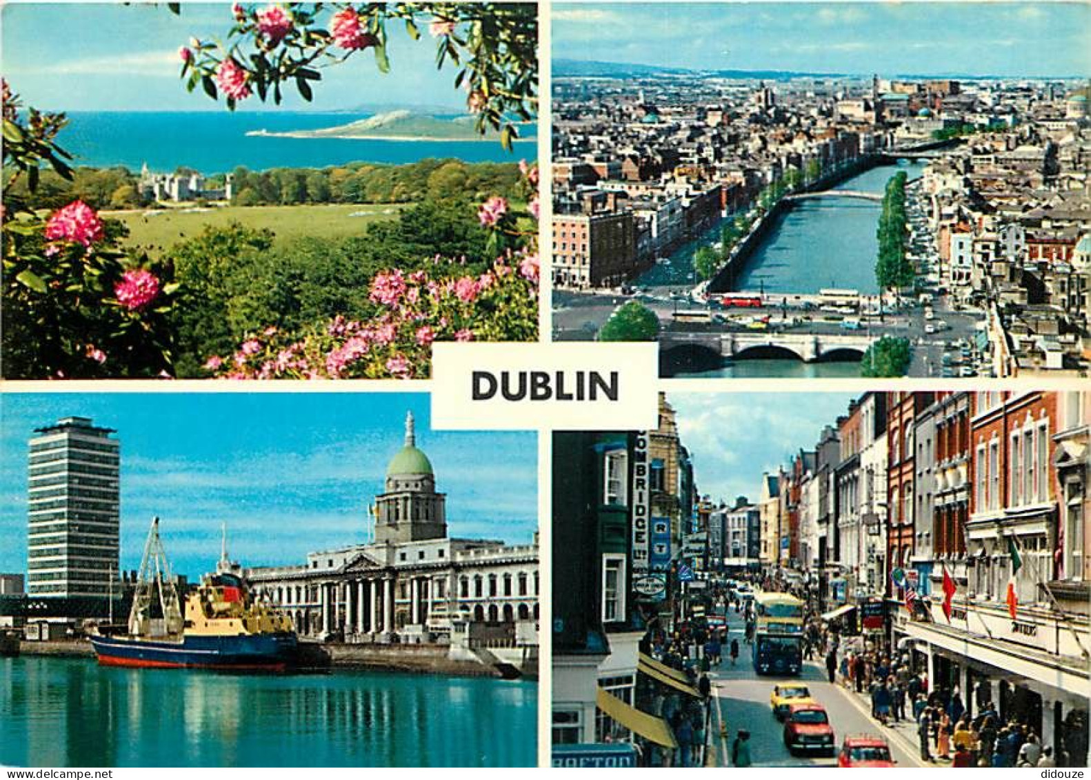 Irlande - Dublin - Multivues - Automobiles - Bus - Carte Neuve - Ireland - CPM - Voir Scans Recto-Verso - Dublin