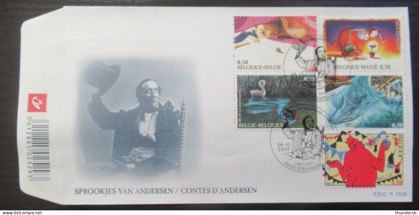 FDC 3449/53 'Sprookjes Andersen' - 2001-2010