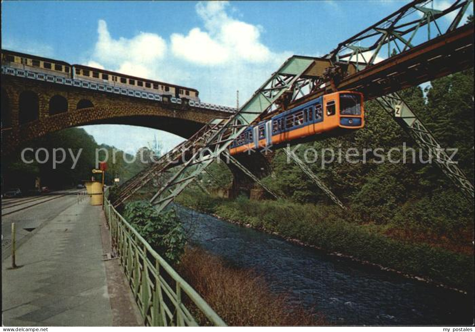 72455063 Wuppertal Sonnborner Bruecke Schwebebahn Wuppertal - Wuppertal