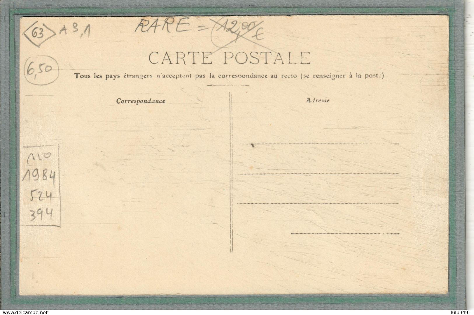 CPA (63) SAINT-ELOY-les-MINES - Mots Clés: Charbon, Chevalement, Houillère, Mine De La Gare, Puits De Mines -1910 - Saint Eloy Les Mines