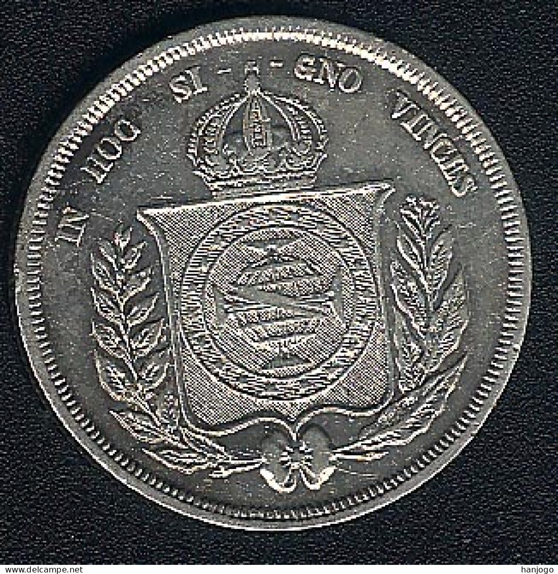 Brasilien, 500 Reis 1859, Silber, XF+ - Brasil