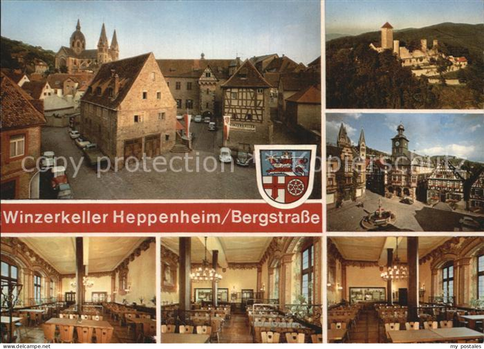 72454793 Heppenheim Bergstrasse Kirche Schloss Kurmainzer Amtshof Winzerkeller H - Heppenheim