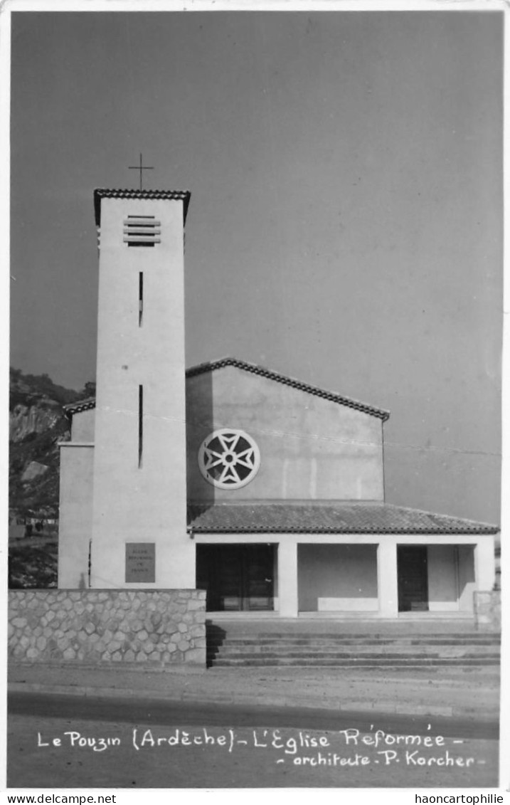 07 Le Pouzin  L'eglise Réformée - Le Pouzin