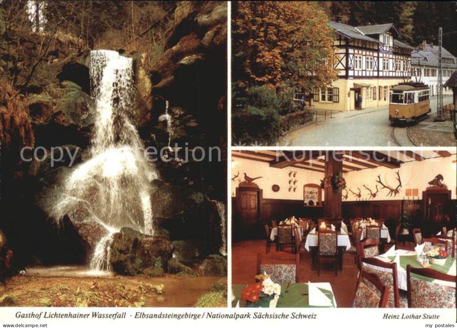 72454436 Lichtenhain Sebnitz Gasthof Lichtenhainer Wasserfall  Hinterhermsdorf - Sebnitz