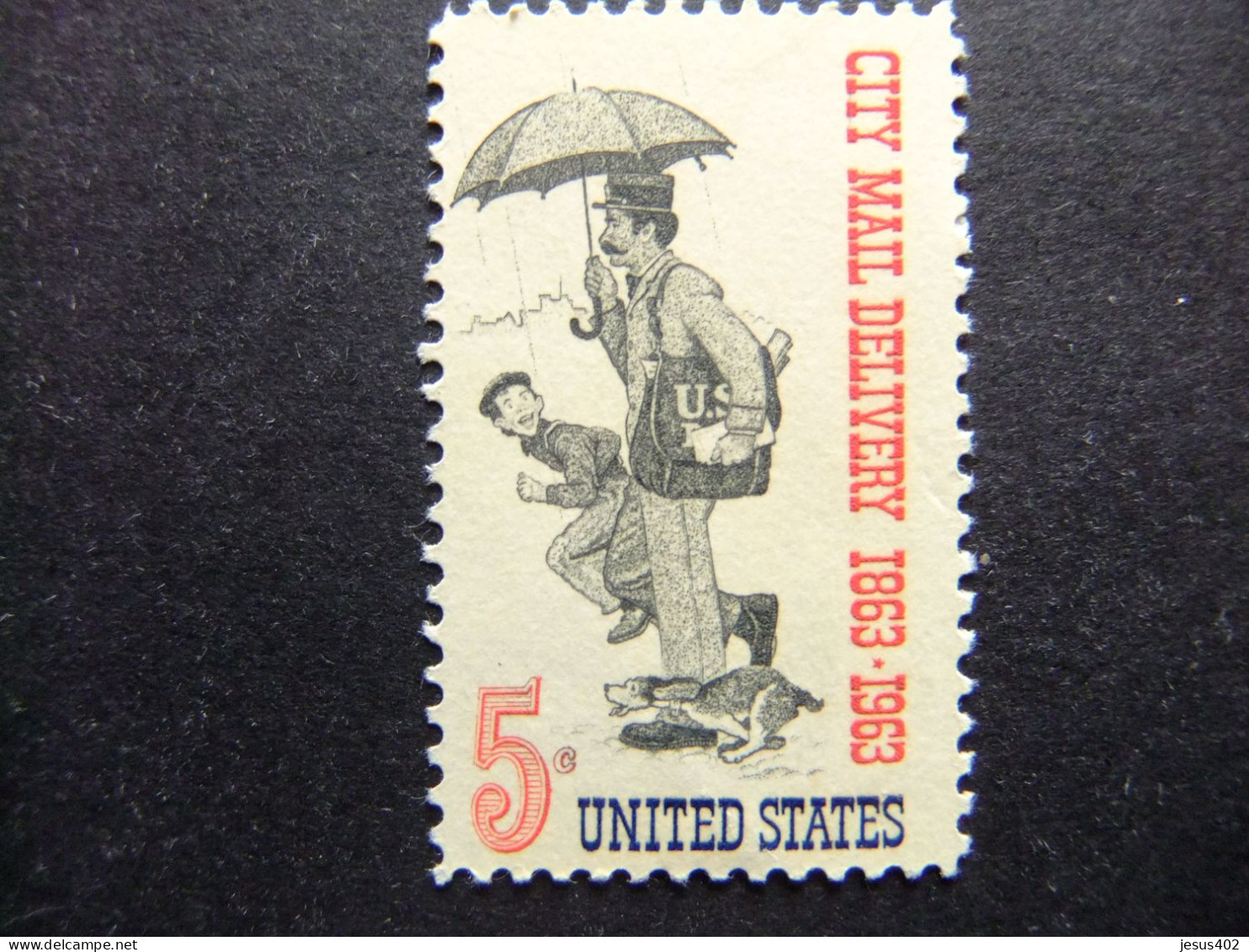 ESTADOS UNIDOS / ETATS-UNIS D'AMERIQUE 1962 / DISTRIBUCION POSTAL A DOMICILIO YVERT 754 **MNH - Nuovi