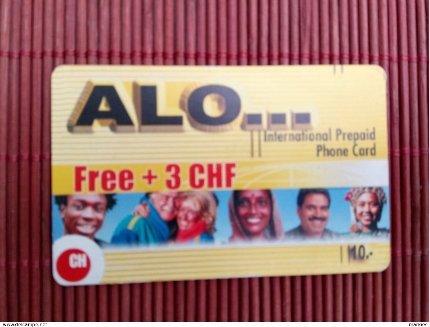 1Prepaidcard  Alo  Used 2 Scans Rare ! - Schweiz