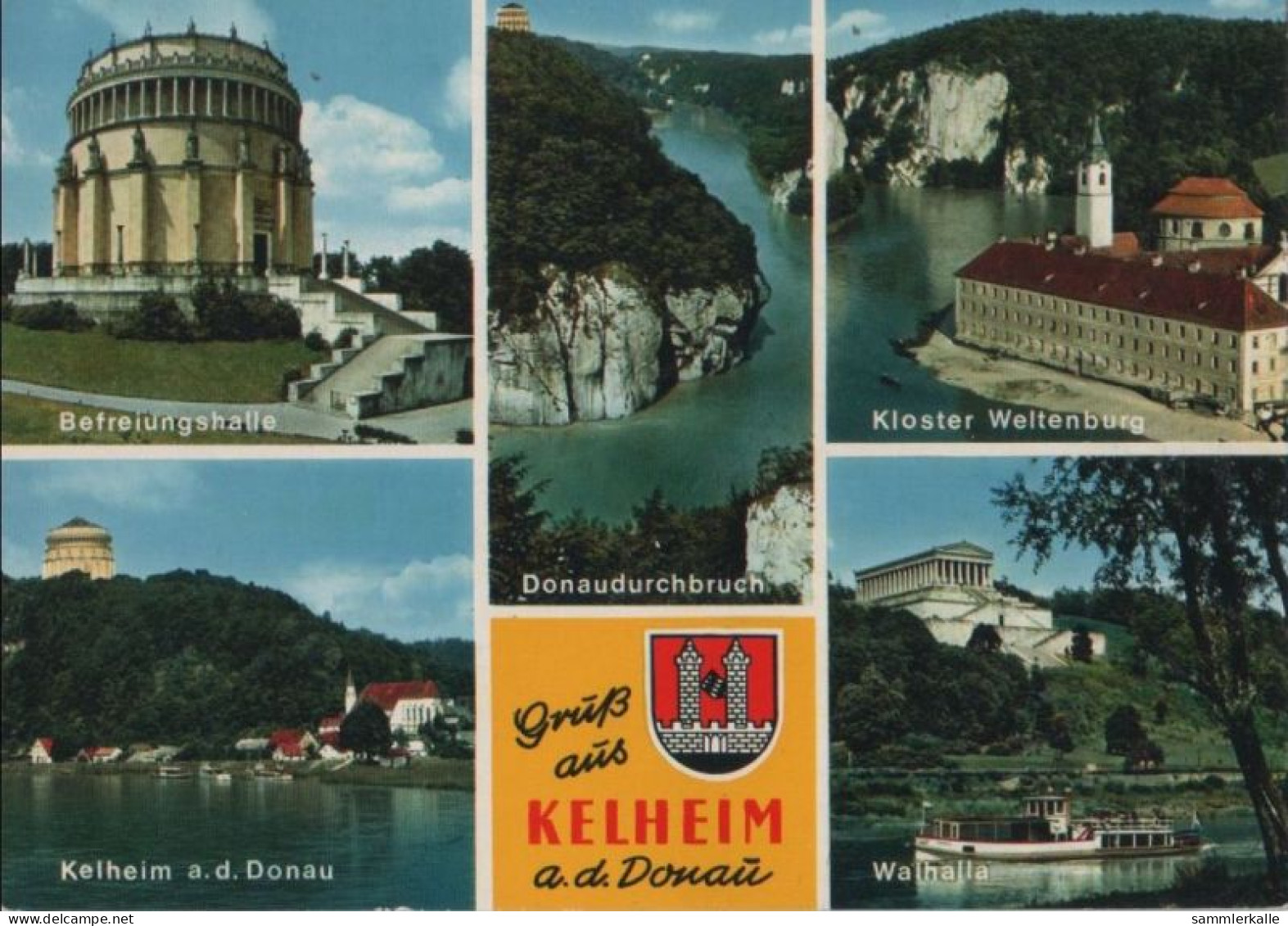 92012 - Kelheim - U.a. Befreiungshalle - 1973 - Kelheim