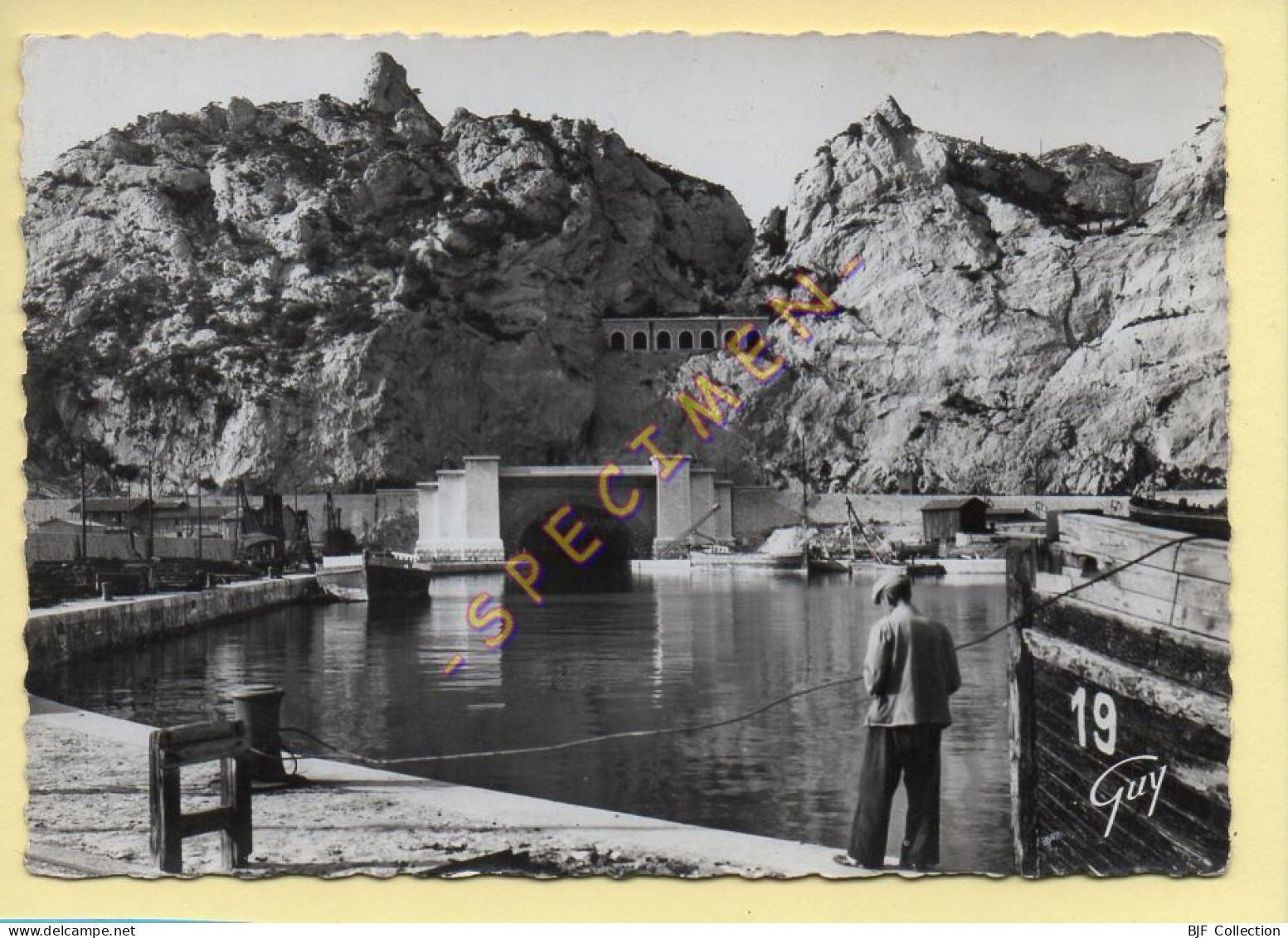 13. MARSEILLE – L'Estaque / Entrée Du Tunnel Du Rove (animée) (voir Scan Recto/verso) - L'Estaque