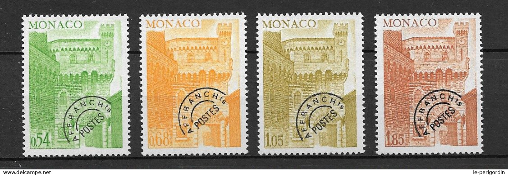 Monaco Préo Nos 46/49 , Neufs , ** , Sans Charniere , Ttb . - Voorafgestempeld