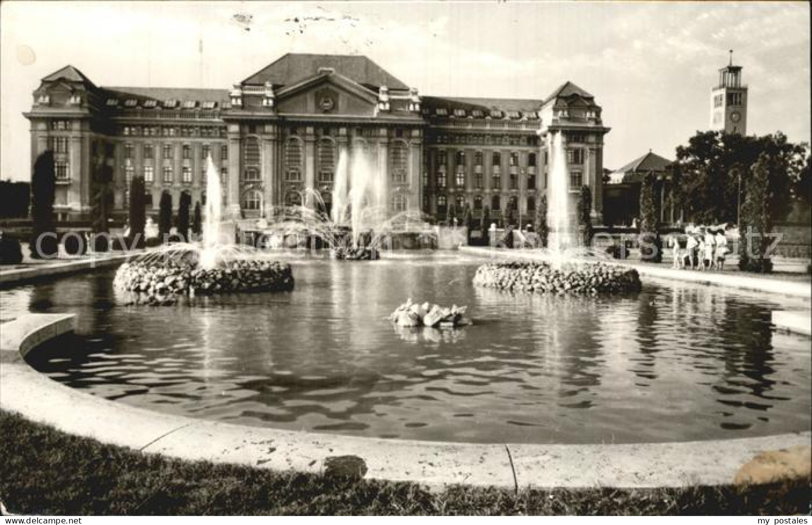 72452980 Debrecen Debrezin Kossuth Lajos Tudomanyegyetem Universitaet Wasserspie - Ungarn