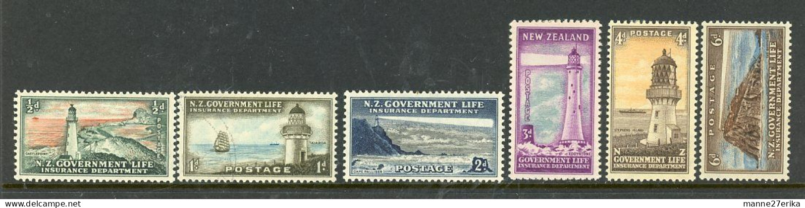 New Zealand MH 1947-65 - Ungebraucht