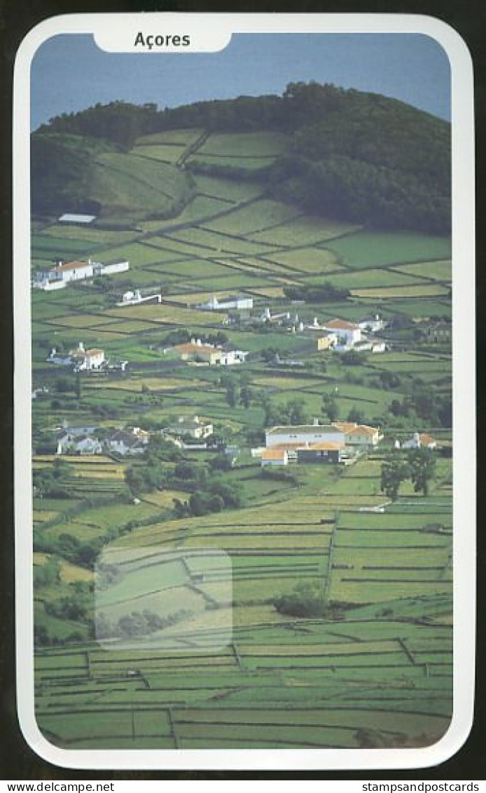 Portugal Açores 2004 Entier Postal Cotê Île Terceira Vulcanique Azores Stationery Hillside Terceira Island Vulcanic - Vulkanen