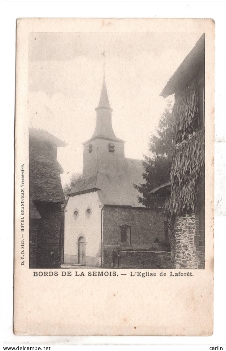 BORDS DE LA SEMOIS - L'Eglise De Laforêt  DVD 8129 - Vresse-sur-Semois