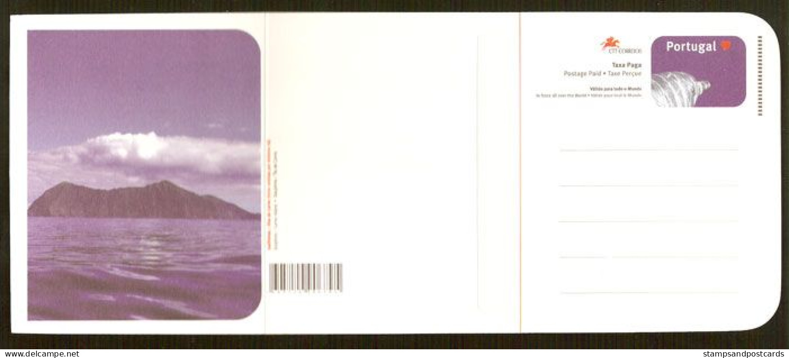 Portugal Entier Postal Açores Dauphin Dauphins 2004 Azores Postal Stationery Dolphin Dolphins - Delfines