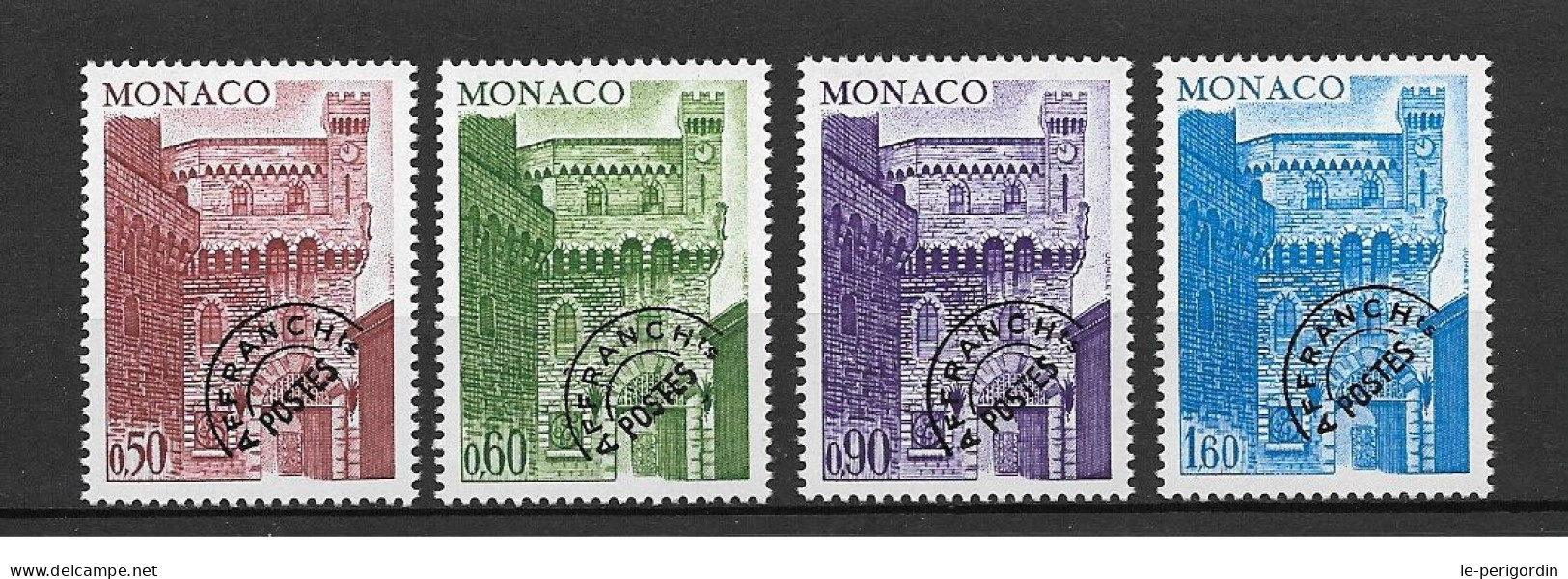 Monaco Préo Nos 38/41 , Neufs , ** , Sans Charniere , Ttb . - Preobliterati