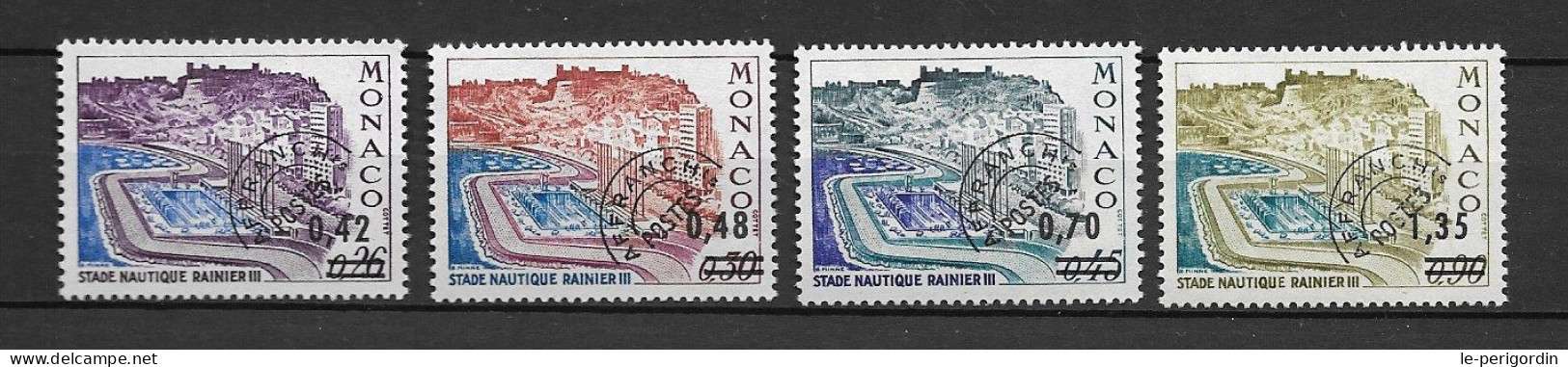 Monaco Préo Nos 34/37 , Neufs , ** , Sans Charniere , Ttb . - Precancels