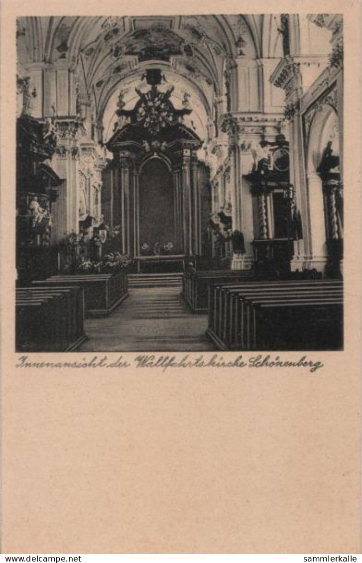 69909 - Ellwangen-Schönenberg - Innenansicht Der Wallfahrtskirche - 1958 - Ellwangen