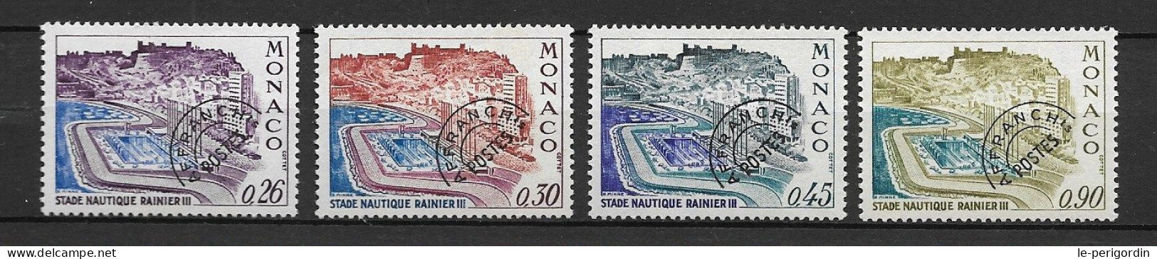 Monaco Préo Nos 30/33 , Neufs , ** , Sans Charniere , Ttb . - Préoblitérés