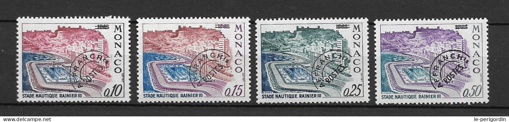 Monaco Préo Nos 23/26 , Neufs , ** , Sans Charniere , Ttb . - Precancels