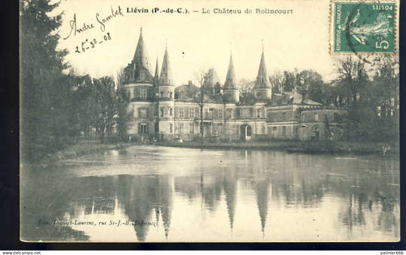 Lievin Le Chateau De Rolincourt - Lievin