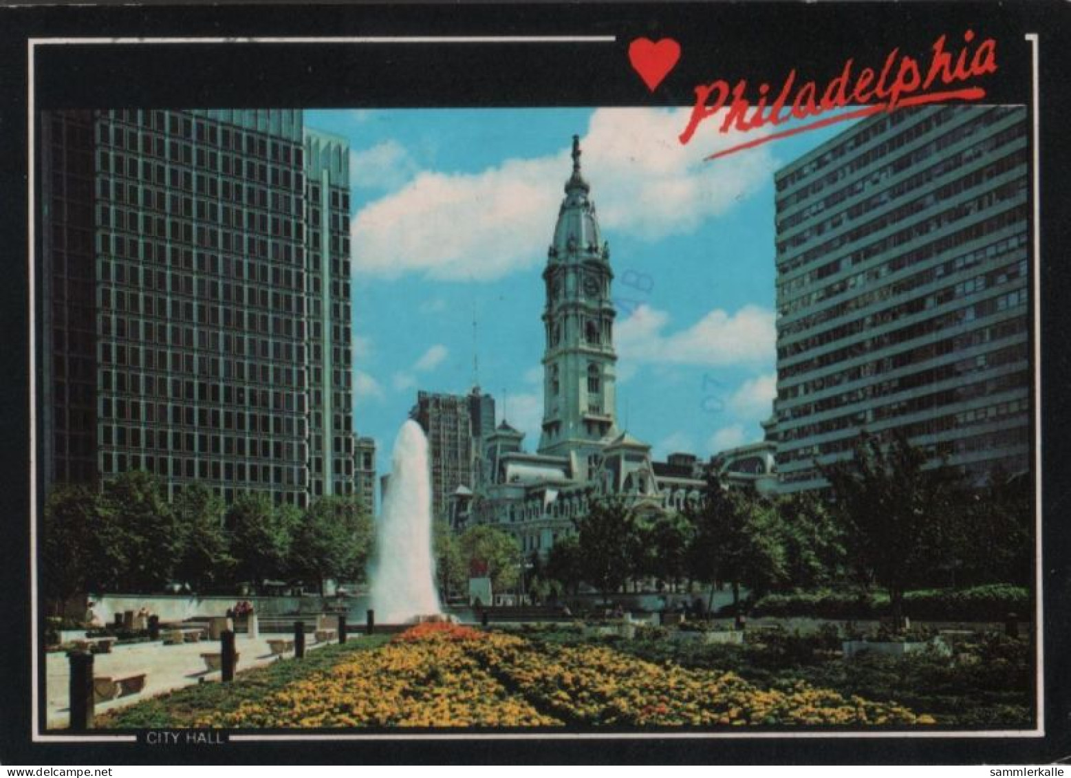 49302 - USA - Philadelphia - City Hall And Penn Center Area - 1986 - Philadelphia