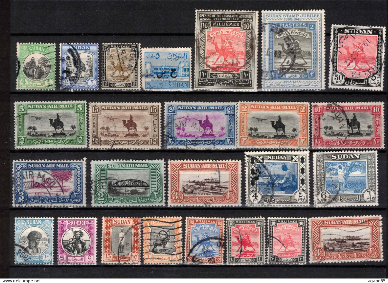 French Sudan Lot - Used Stamps